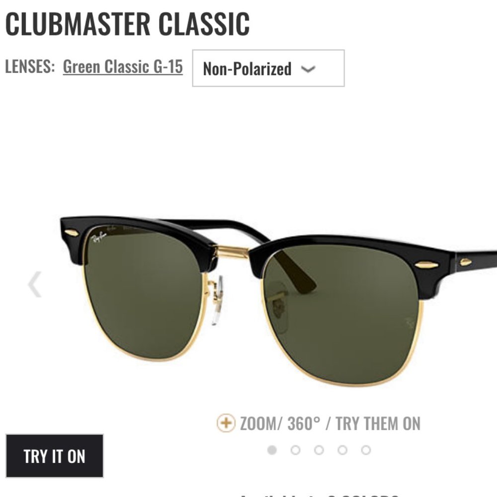Ray bans Clubmaster Classic black